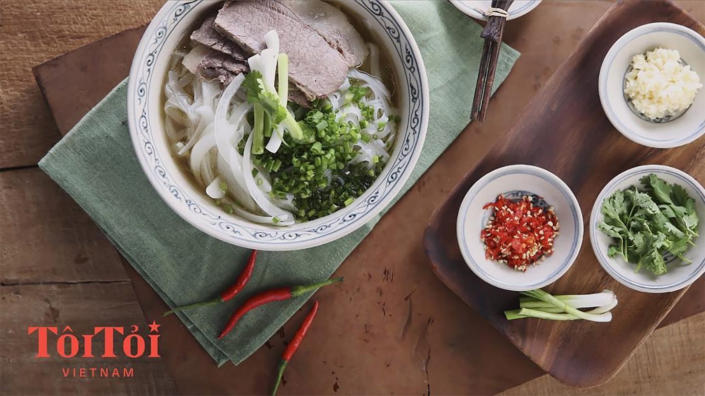 또이또이 베트남의 음식 사진.