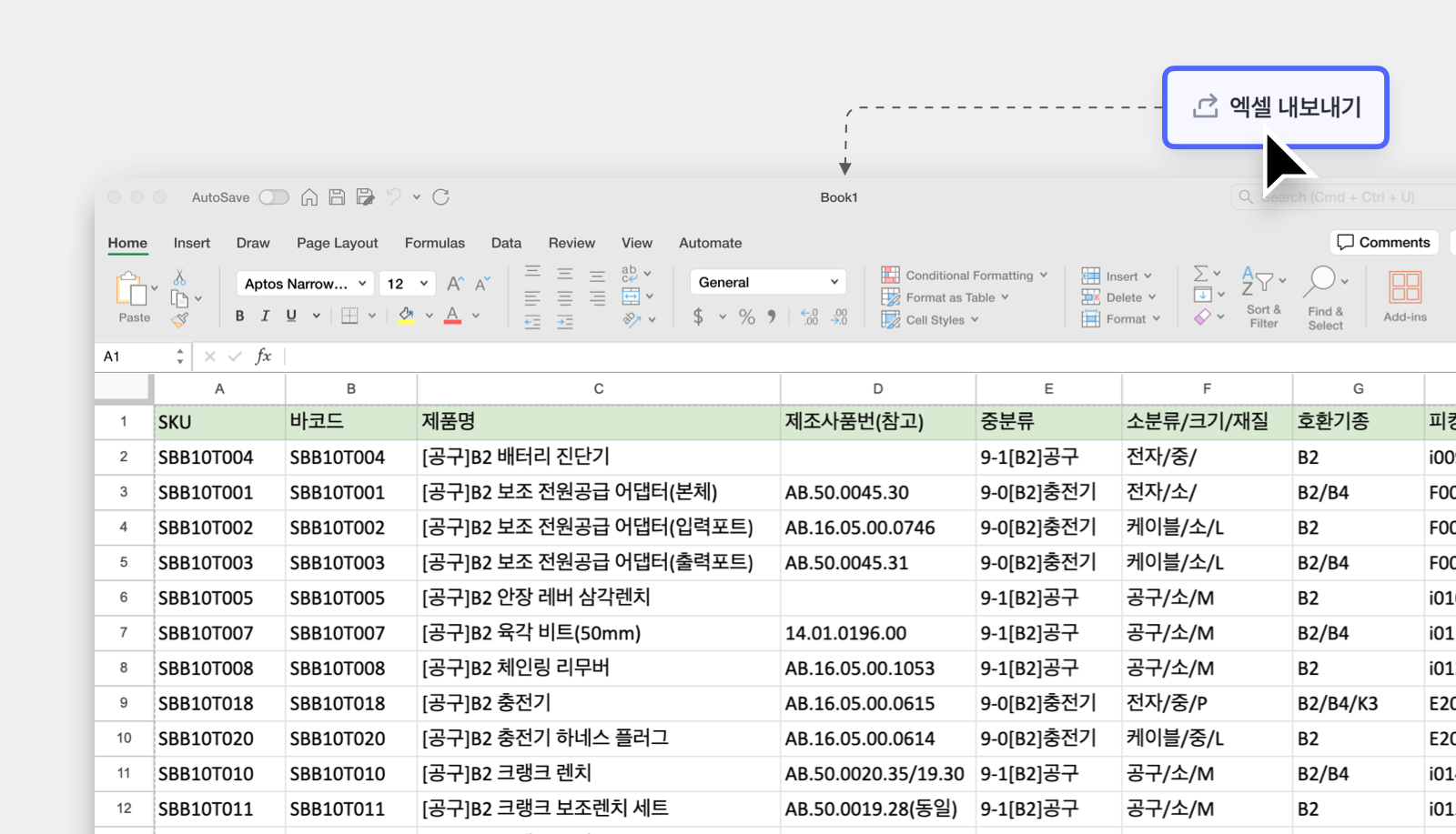 박스히어로로 구현한 지바이크의 ERP급 부품 관리 시스템